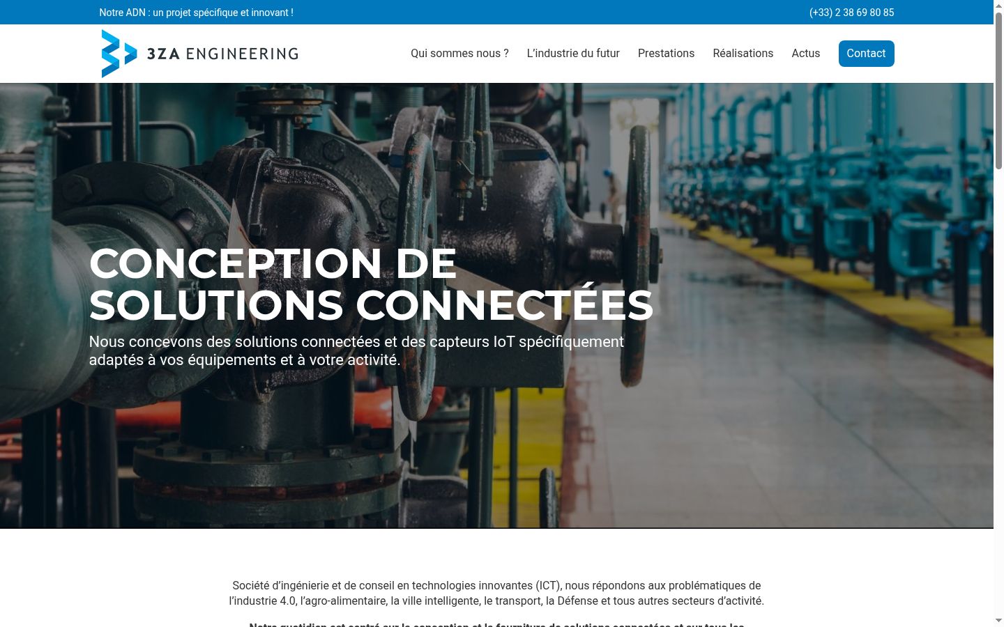 Capture d'écran de la bannière de consentement affichée avant toute interaction