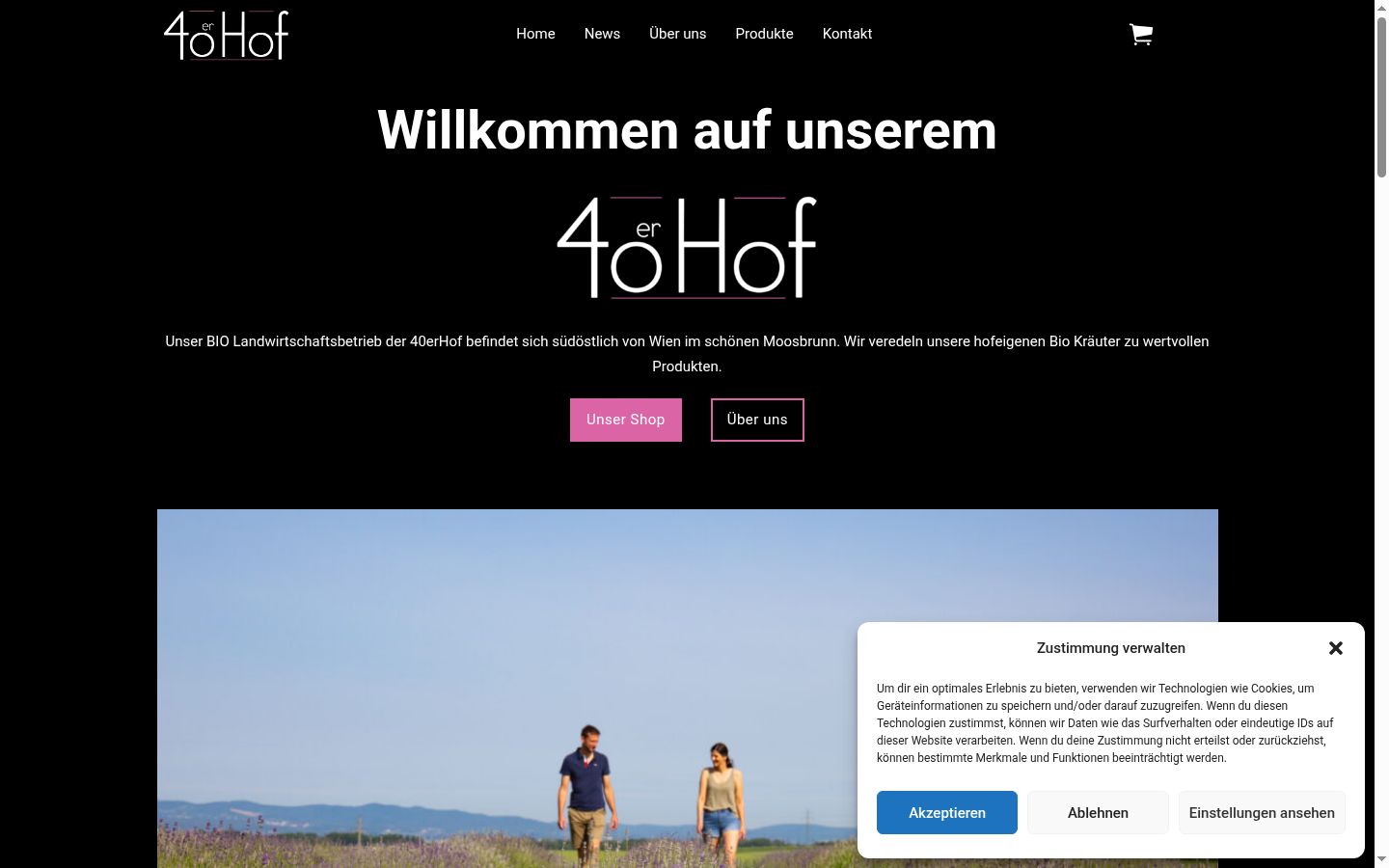 Screenshot tal-banner tal-kunsens muri qabel kwalunkwe interazzjoni
