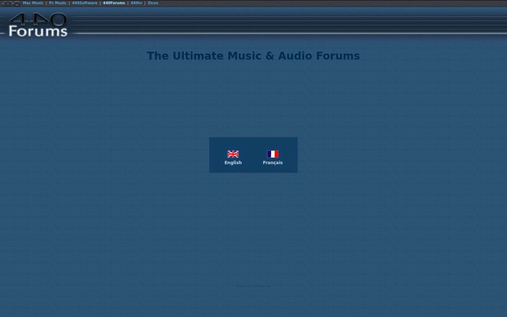 Screenshot of 440forums.com