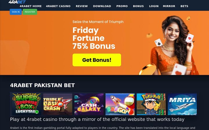 Screenshot of 4abets.com