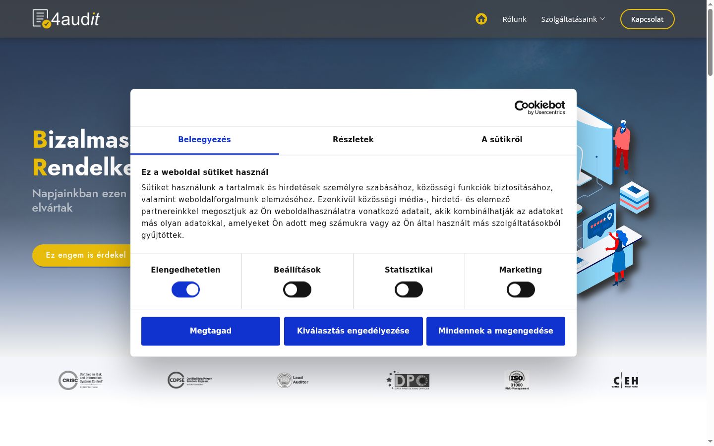 Zrzut ekranu banera zgody wyświetlanego przed jakąkolwiek interakcją