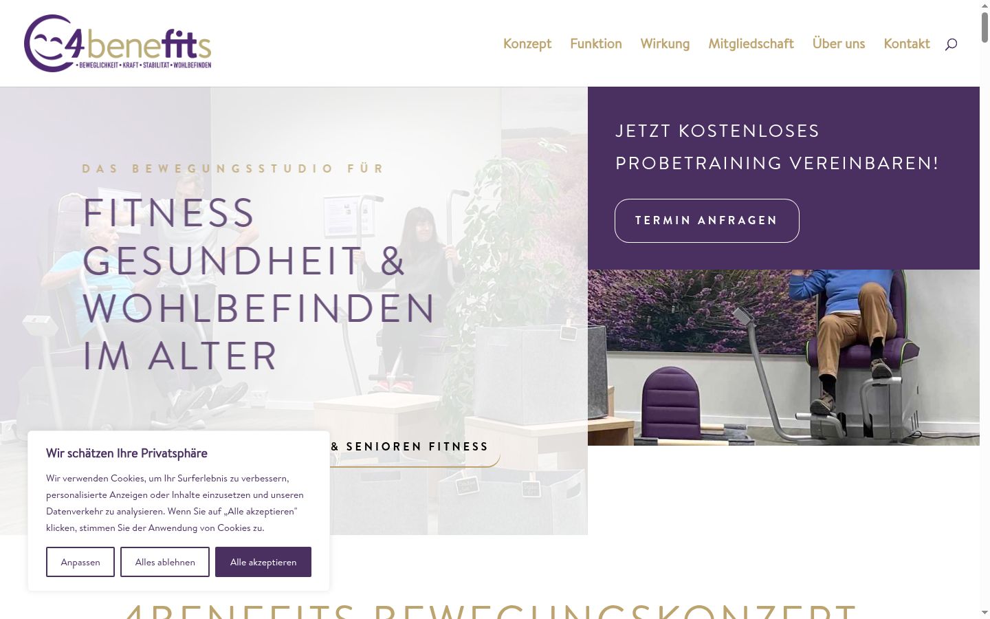 Screenshot tal-banner tal-kunsens muri qabel kwalunkwe interazzjoni