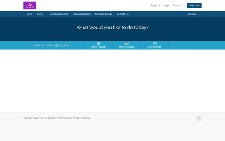 Screenshot of 4cloud.mobi