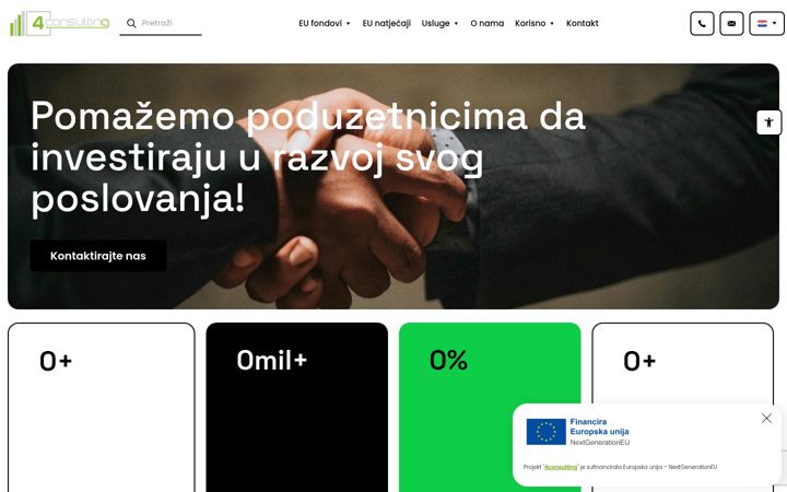 Screenshot του 4consulting.hr