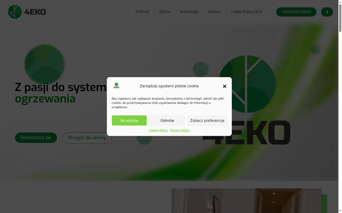 Kuvakaappaus suostumusbannerista, joka näytettiin ennen mitään vuorovaikutusta
