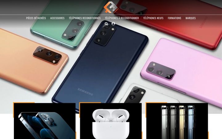 Screenshot of 4fphones.com
