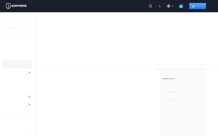 Screenshot of 4gamers.com.tw