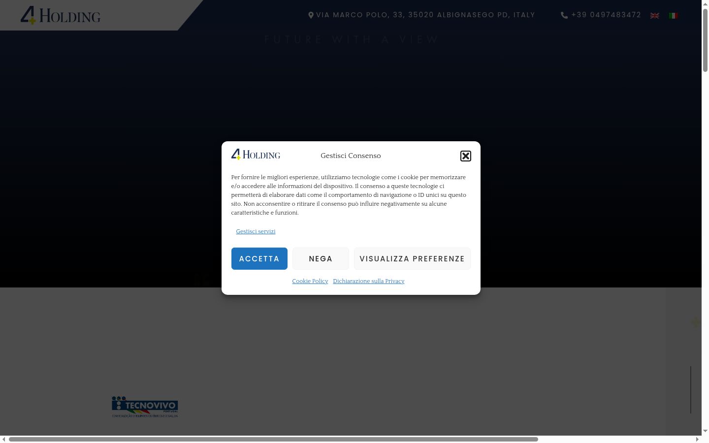 Screenshot tal-banner tal-kunsens muri qabel kwalunkwe interazzjoni