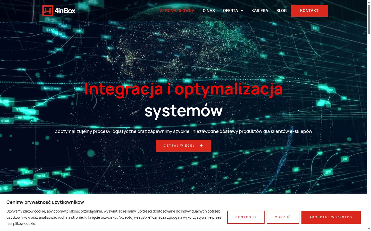 Screenshot tal-banner tal-kunsens muri qabel kwalunkwe interazzjoni