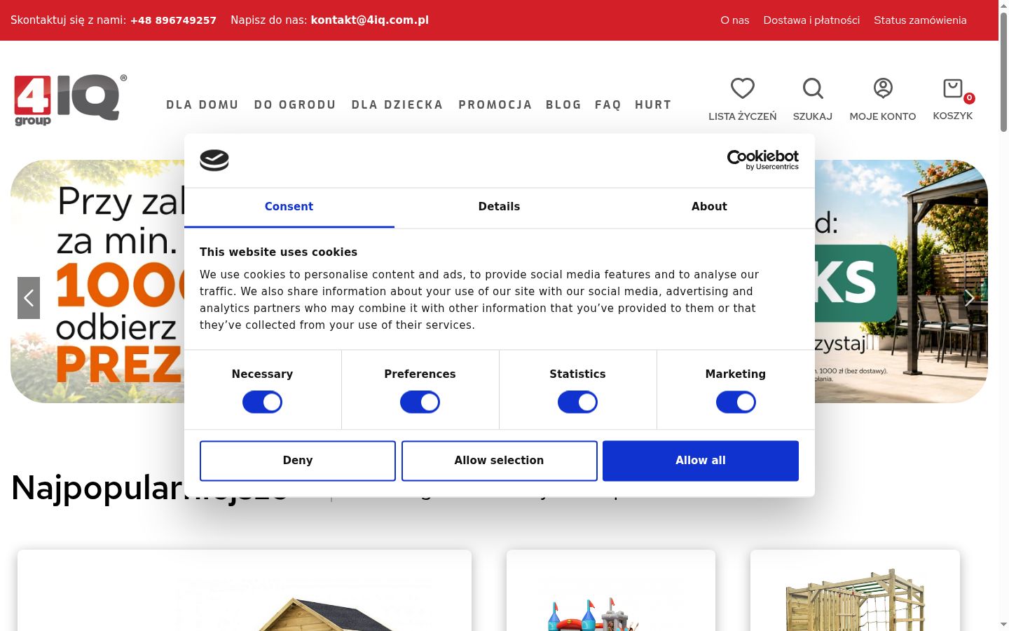 Sutikimo reklamjuostės, rodytos prieš bet kokią sąveiką, ekrano kopija