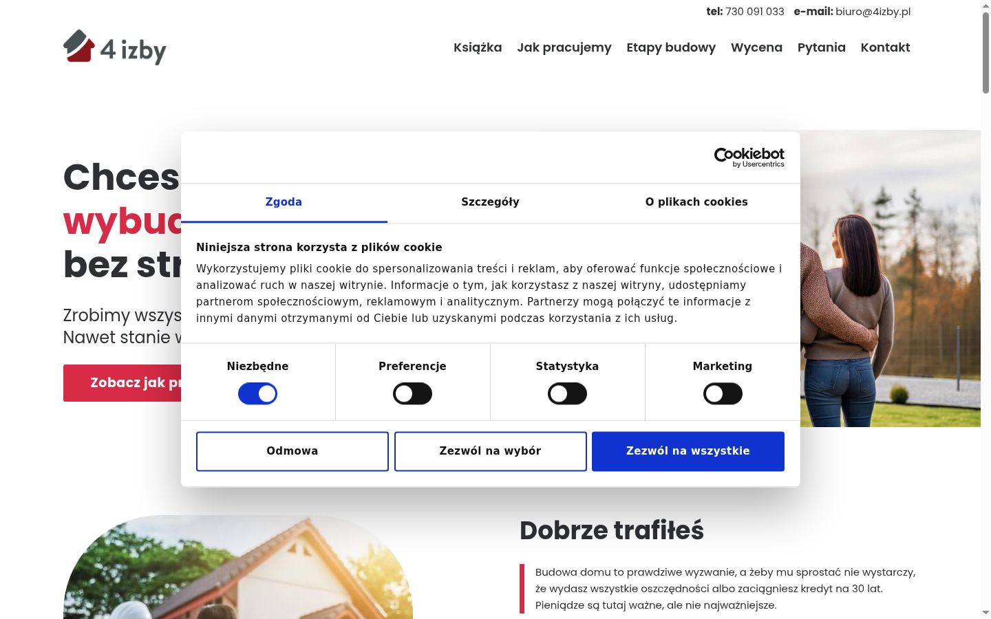 Snímek obrazovky baneru souhlasu zobrazeného před jakoukoli interakcí