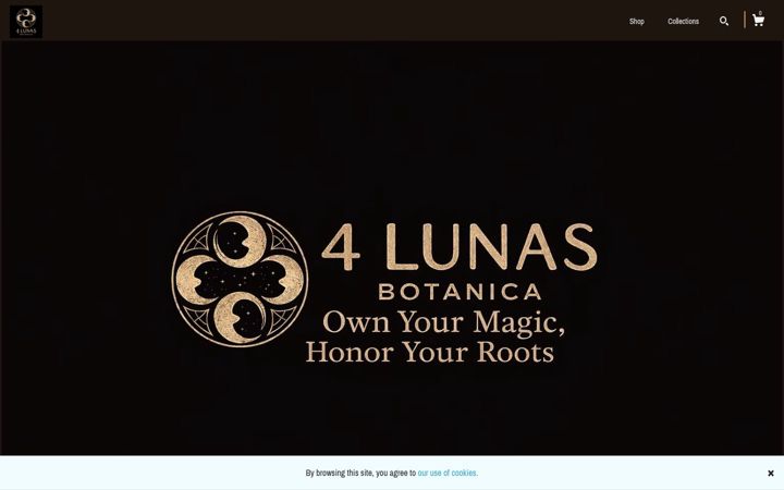 Screenshot of 4lunasbotanica.com