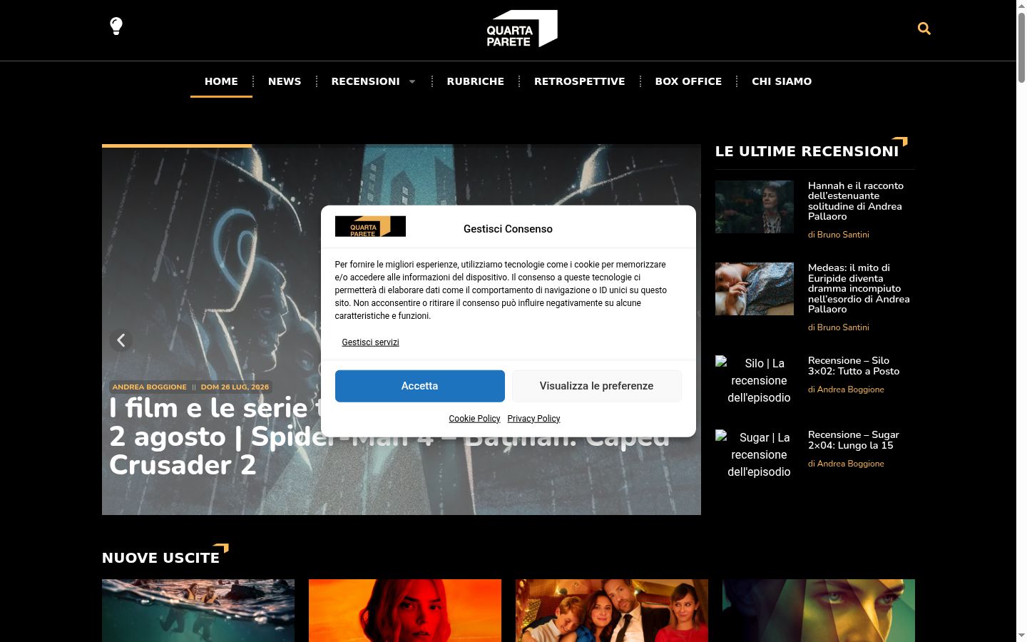 Screenshot tal-banner tal-kunsens muri qabel kwalunkwe interazzjoni