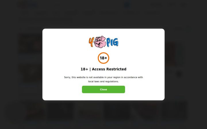 Screenshot of 4pig.com