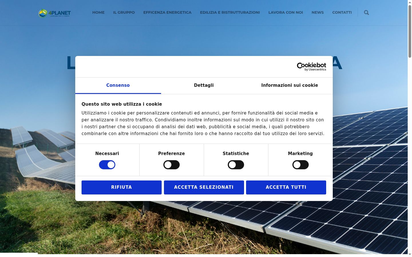 Zrzut ekranu banera zgody wyświetlanego przed jakąkolwiek interakcją