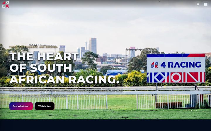 Screenshot of 4racing.com