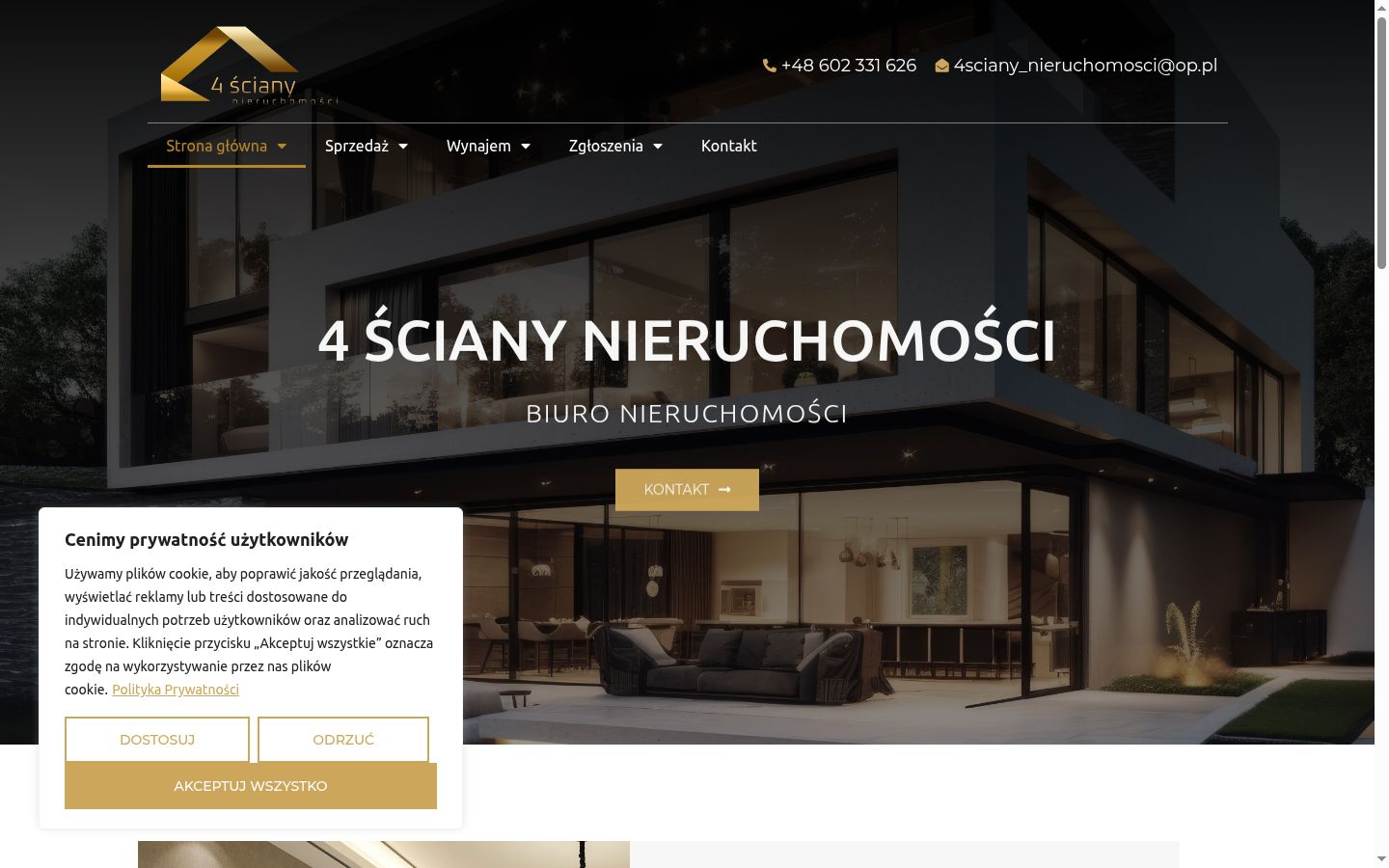 Snímka obrazovky banera súhlasu zobrazeného pred akoukoľvek interakciou
