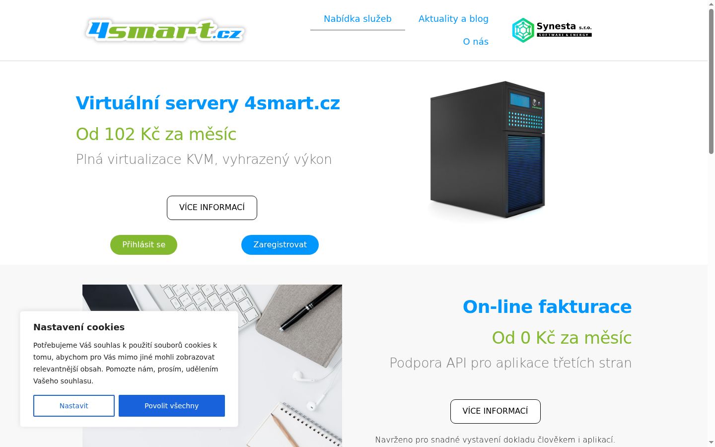 Snimka zaslona bannera za privolu prikazanog prije bilo kakve interakcije