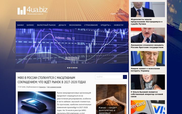 Screenshot of 4ua.biz