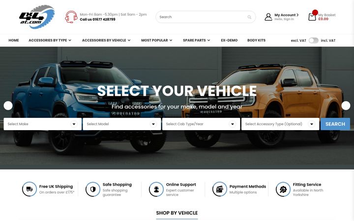 Zrzut ekranu 4x4at.com
