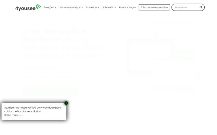 Screenshot of 4yousee.com.br
