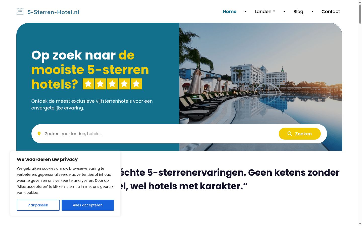 Screenshot tal-banner tal-kunsens muri qabel kwalunkwe interazzjoni