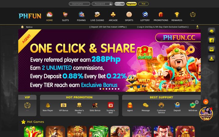 Screenshot of 523phfun.com