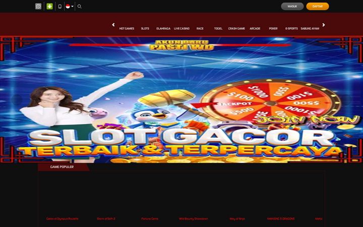 Screenshot of 555slot.org