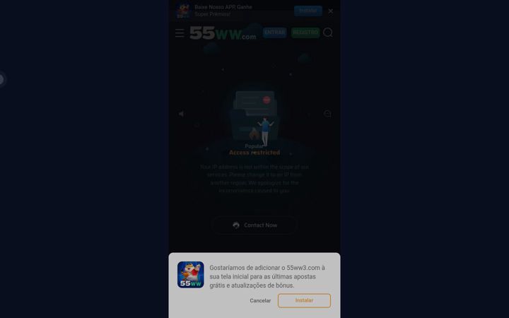 Screenshot of 55ww3.com