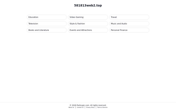 Screenshot of 581813web2.top
