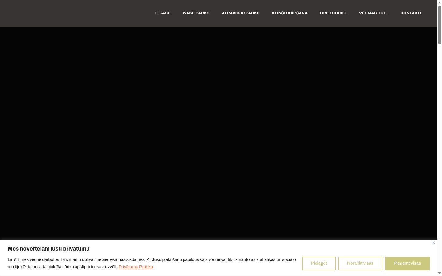 Screenshot tal-banner tal-kunsens muri qabel kwalunkwe interazzjoni