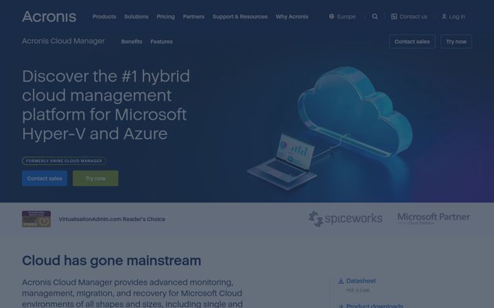Screenshot of 5nine.com