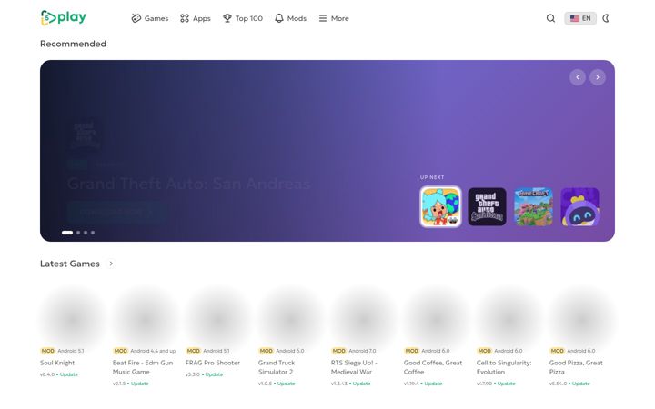 Screenshot of 5play.app