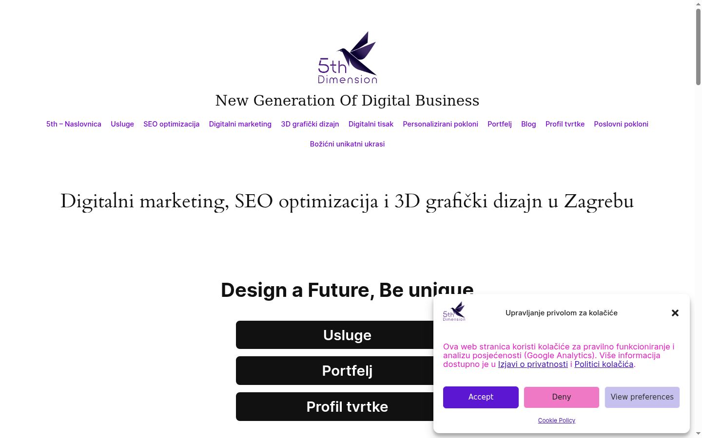 Sutikimo reklamjuostės, rodytos prieš bet kokią sąveiką, ekrano kopija