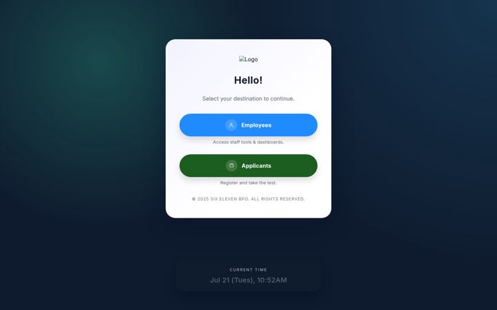 Screenshot of 611systems.com