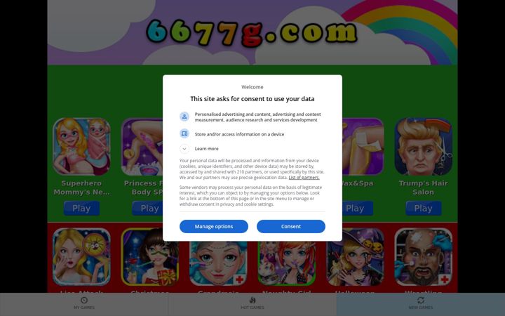 Screenshot of 6677g.com