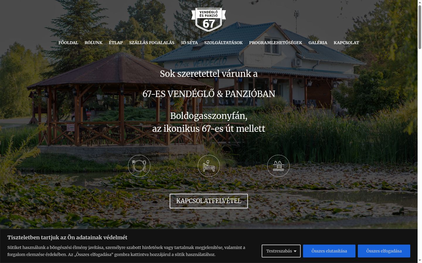 Zrzut ekranu banera zgody wyświetlanego przed jakąkolwiek interakcją