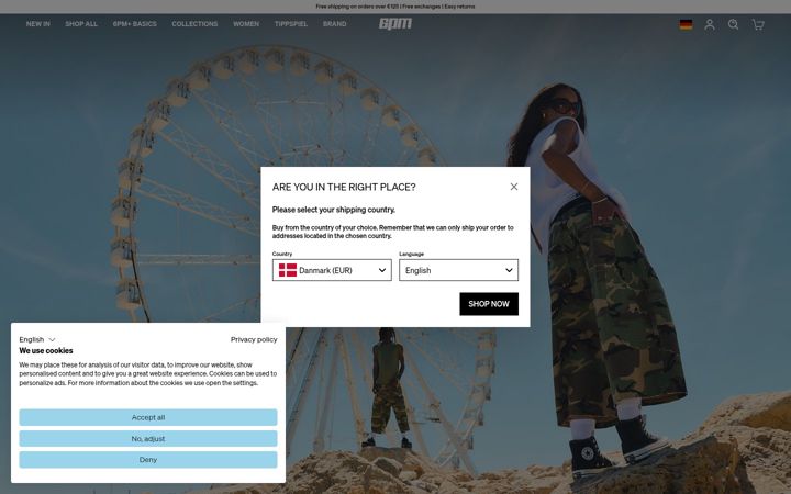 Screenshot of 6pmseason.com