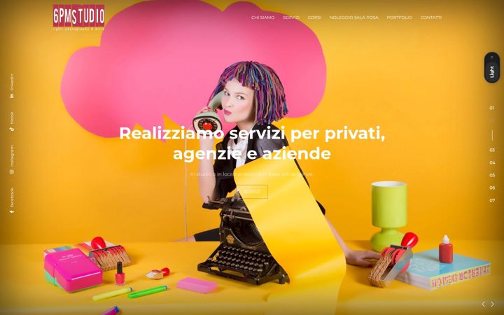 Screenshot of 6pmstudio.com