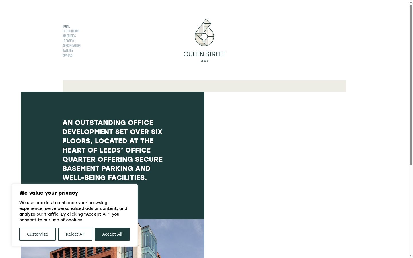Screenshot tal-banner tal-kunsens muri qabel kwalunkwe interazzjoni