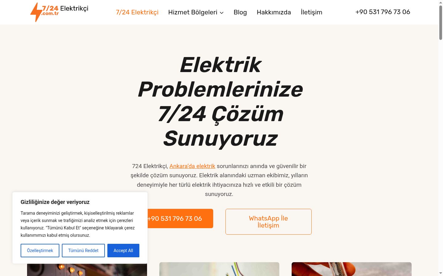 Sutikimo reklamjuostės, rodytos prieš bet kokią sąveiką, ekrano kopija