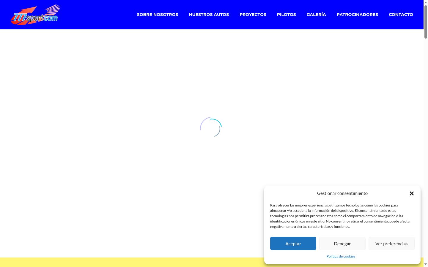 Sutikimo reklamjuostės, rodytos prieš bet kokią sąveiką, ekrano kopija