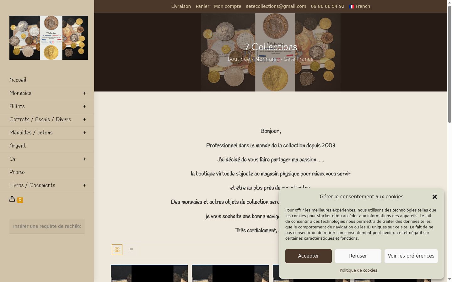 Screenshot tal-banner tal-kunsens muri qabel kwalunkwe interazzjoni