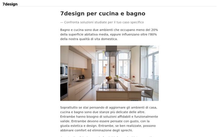 Screenshot του 7design.it