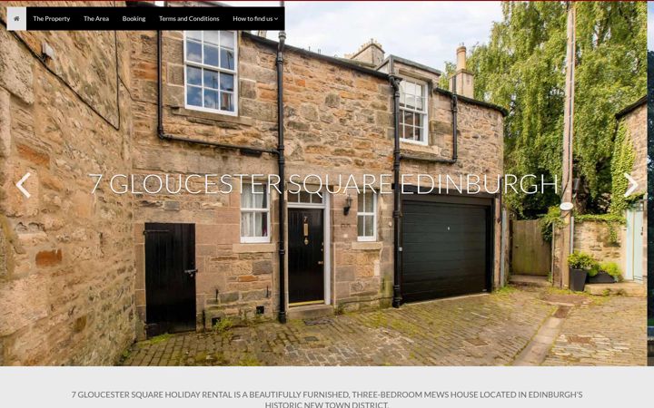 Screenshot of 7gloucestersquare.co.uk