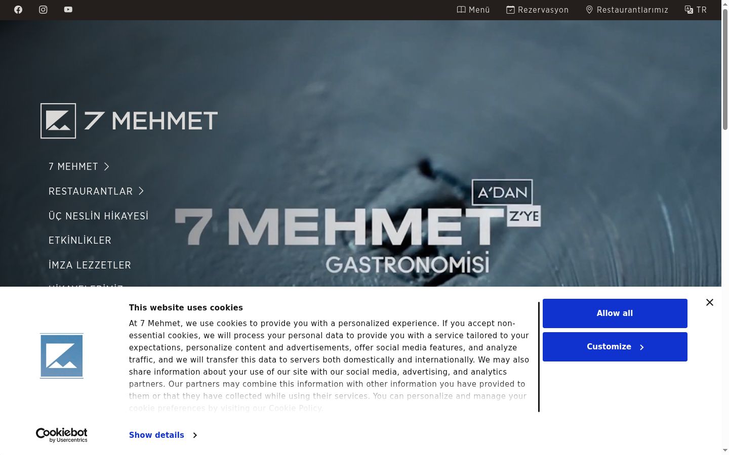 Screenshot tal-banner tal-kunsens muri qabel kwalunkwe interazzjoni