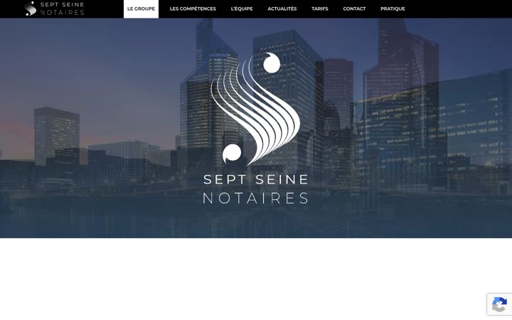 Skærmbillede af 7seine.notaires.fr
