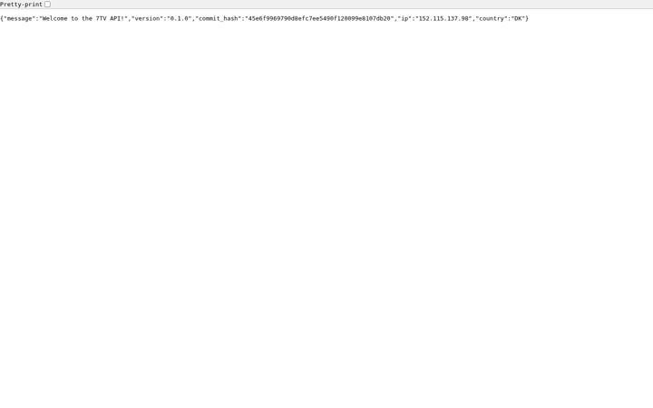 Screenshot ta' 7tv.io