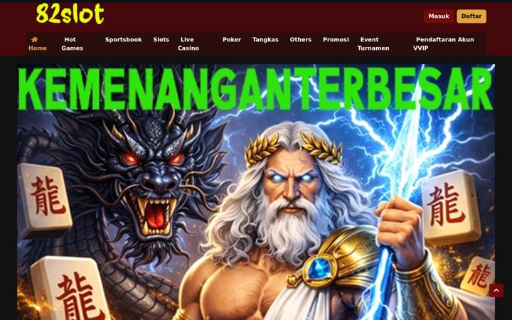 Screenshot von 82slot.net