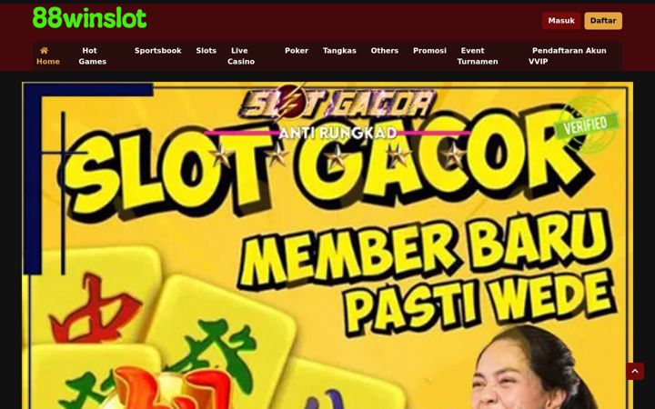 Screenshot ta' 88winslots.com